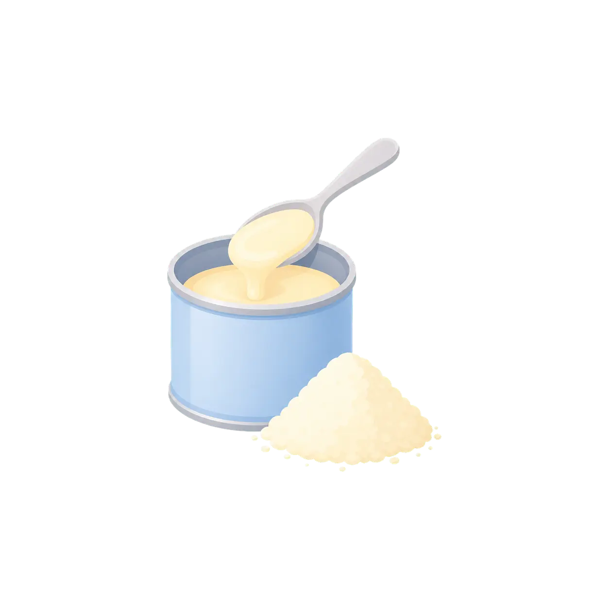 Leche condensada y en polvo
